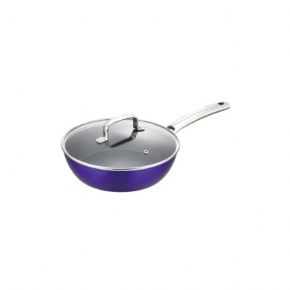 Forged Aluminum cookwareFry-Pan-S-8820-紫